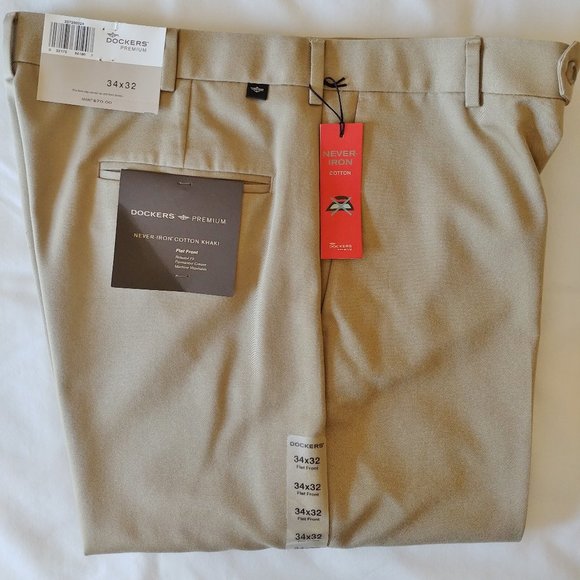 dockers flat front relaxed fit